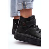Big Star Women's Padded Platform Sneakers Black | Shoptok.si