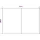  Zamjensko platno za tendu Bijela 450 × 300 cm Poliester | shoptok.hr