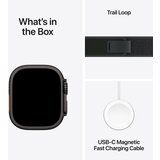 Apple Watch Ultra 2 Trail Loop Crna S/M MX4U3FD/A Velicina narukvice: 49 mm Titan kucište | shoptok.hr