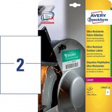 Avery Zweckform Izjemno odporne poliesterske etikete, 210 x 148 mm, bele | Shoptok.si
