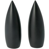 EXPO AMBIENTE Krajnji element Cardo (Crne boje, Prikladno za: Šipke za zavjese Ø 20 mm, 2 Kom.) | shoptok.hr
