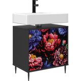  Kupaonski ormar KIEL Crni hrast 60 x 40 x 61 cm | shoptok.hr
