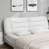 Jastuk za uzglavlje Hvar bijeli 183 cm od umjetne kože | shoptok.hr