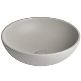 Sapho Svetlo siv betonski okrogel umivalnik ø 44 cm Turf – | Shoptok.si