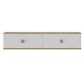 Hanah home tv polica zuzu 120 sapphire oak white gold | ePonuda.com