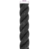  Uže od jute 36 Crna 100% Juta Tossa | shoptok.hr