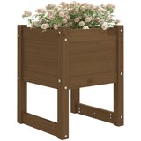  Sadilice 2 kom boja meda 40x40x52,5 cm od masivne borovine | shoptok.hr