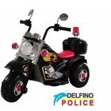 Delfino motor na akumulator police crni