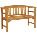 vidaXL Vrtna klupa 114 cm od masivnog bagremovog drva Cijene