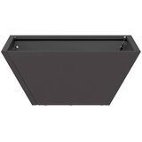  Vrtna saksija 5 pcs Crna 35 x 35 x 15 cm Čelična vrata | shoptok.hr