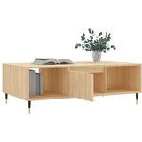 vidaXL Stolić za kavu boja hrasta 104 x 60 x 35 cm konstruirano drvo | shoptok.hr