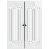  Ormar za montažu na zid Bijela visokog sjaja 66 x 34,5 x 90 cm | Shoptok.si