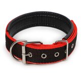 INF Mehka nastavljiva pasja ovratnica s kovinsko zaponko MultiColor, (21536664) | Shoptok.si