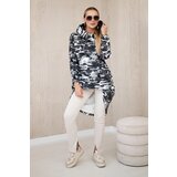 Kesi Long back hoodie camo gray+black | shoptok.hr