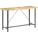 vidaXL Barska miza 180x70x107 cm robusten mangov les | Shoptok.si