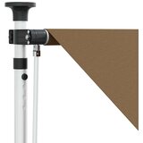  Ručno sklopiva tenda Bež 100 cm - Bež 100 cm Bijeli okvir | shoptok.hr