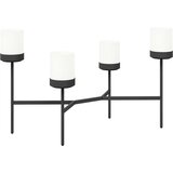  Stalak za cvijeće Bijela 125 x 55 x 81 cm PP i čelik | shoptok.hr