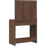  Toaletni stol Smeđi hrast 78,5 x 41 x 135 cm Konstruirano drvo | shoptok.hr