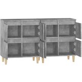  Komode 2 kom siva boja betona 60x35x70 cm od konstruiranog drva | shoptok.hr