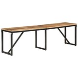 vidaXL Klop 160x35x46 cm trden mangov les Cene