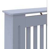  Pokrov radiatorja 2 pcs Siva 172x19x81.5cm Konstruiran les | Shoptok.si