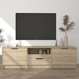 vidaXL tv ormarić boja hrasta 140x35x40 cm od konstruiranog drva Cijene