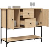 vidaXL Komoda boja hrasta sonome 100x36x85 cm od konstruiranog drva | shoptok.hr