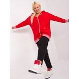 RELEVANCE Sweatshirt-RV-BL-8190.09P-red Cene