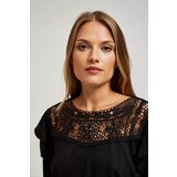 Marisse Black Lace Blouse | shoptok.hr