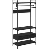 Ormarić Crni hrast 89 x 39 x 184.5 cm Konstruirano drvo | shoptok.hr