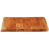 Stolna ploča 80x80x3,8 cm četvrtasta od bagrema sa živim rubom | shoptok.hr