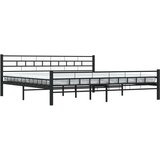  Za krevet crni čelični 180 x 200 cm | shoptok.hr