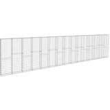  Gabionski zid s poklopcima od pocinčanog čelika 900x50x200 cm | shoptok.hr