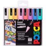 Marker Uni PC-5M POSCA, set 8/1, Pastel | shoptok.hr