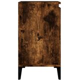 Ormarić za umivaonik boja dimljenog hrasta 58x33x60 cm drveni | shoptok.hr