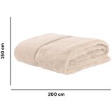 Tiseco Home Studio Slonokoščena odeja iz mikropliša 150x200 cm Tomo – | Shoptok.si