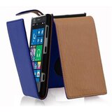 Cadorabo Ohišje, združljivo z Nokia Lumia 1020 v mornarsko modra - Zaščitni ovitek v obliki flipa iz teksturiranega umetnega usnja, (20562361) | Shoptok.si