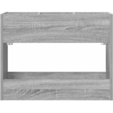  Stalak za kišobran s pohranom Siva Sonoma 65 x 24 x 50 cm | shoptok.hr