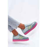 Boto Low Platform Sneakers Blue Ovivene | Shoptok.si