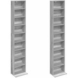 Cd ormar 2 kom. Siva Sonoma 33 x 23,5 x 175 cm | shoptok.hr