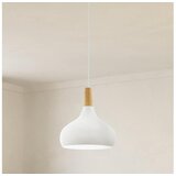 Eglo 901178-Luster na sajli SABINAR 1xE27/60W/230V pr.28cm bela- | Eponuda.com
