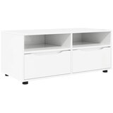 TV ormar Visoki sjaj bijela 100 x 48 x 43 cm Konstruirano drvo | Eponuda.com