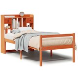  Krevet s regalom za knjige bez madraca 75 x 190 cm od borovine | shoptok.hr