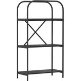  Polica Crni hrast 60 x 30 x 109 cm Konstruirano drvo | shoptok.hr
