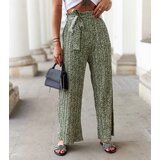 UR/CEO Green pleated pants Roffeno | Shoptok.si