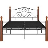  Okvir kreveta crni metalni 120 x 200 cm | shoptok.hr