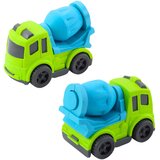  Construction Vehicle Set: Cars, Concrete Mixer, Truck with Hook, BIOPlastic | Shoptok.si