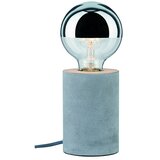 PAULMANN Neordic Okrugla stolna svjetiljka Mik (20 W, Ø x V: 220 mm x 13 cm, Sive boje, E27) | shoptok.hr