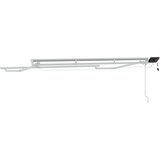  Ručni okvir tende s LED-ima Bijeli 2,5 x 2 m Aluminij | shoptok.hr
