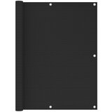 vidaXL Balkonsko platno antracitno 120x300 cm HDPE Cene
